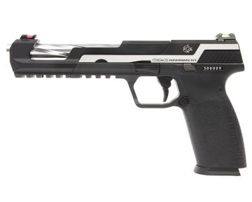 G&G Piranha SL GBB Airsoft Pistol – Silver