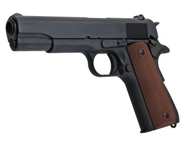 GBLS DAS M1911A1 GBB Airsoft Pistol (Full Steel, Black)