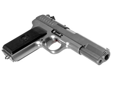 WE TT33 Green Gas Airsoft Pistol – Silver
