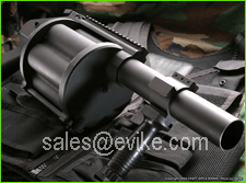 Craft Apple Works Airsoft Revolver Grenade Launcher : Black