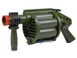Matrix X Craft Apple Works Airsoft 6 Shell Revolver Launcher