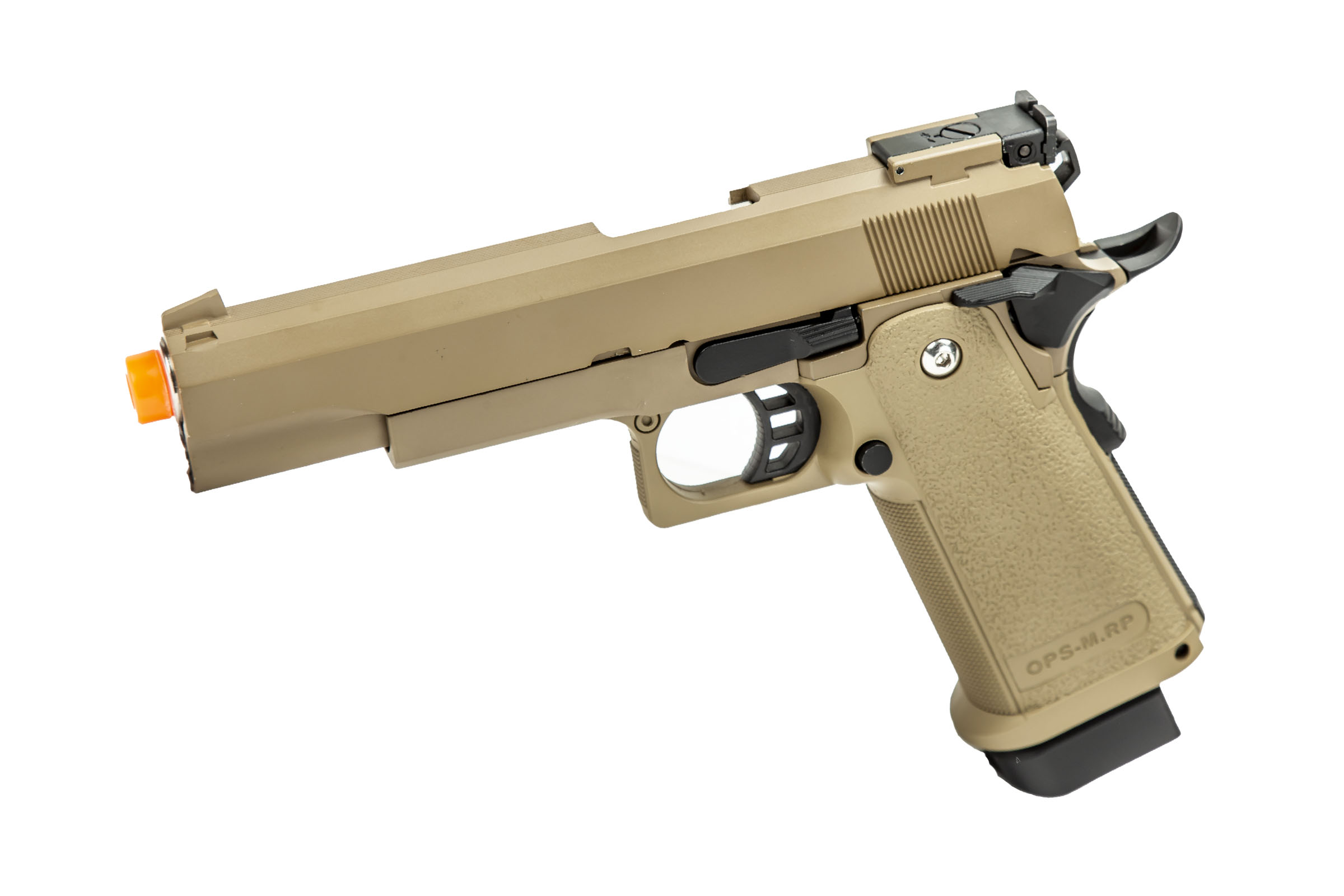 JG Golden Eagle IMF 3304 OPS-M.RP 1911A1 GBB Airsoft Pistol (DE)