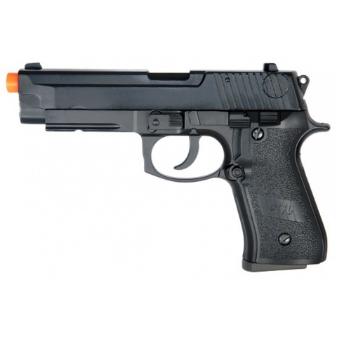 HFC Airsoft HG-170 Gas Powered Pistol w/ GBB Function – BLACK