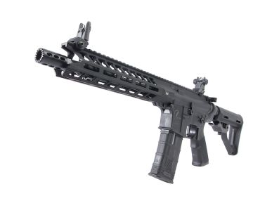 ICS Lightway Peleador C S3 Gen 2 Airsoft AEG Rifle (MTR Stock) – Black
