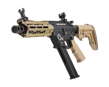 King Arms TWS 9mm SBR Airsoft M4 GBB Rifle – DE