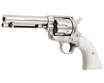King Arms SAA .45 Peacemaker Revolver S – Silver (Verion II, Gas Version)