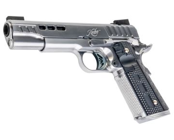 EMG Kimber 1911 Rapide Frost GBB Airsoft Pistol – Silver (Standard) (by AW Custom)