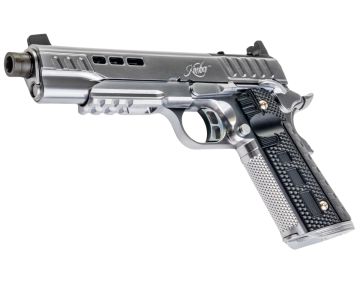 EMG Kimber 1911 Rapide Ice GBB Airsoft Pistol – Silver (RMR Ver., Standard) (by AW Custom)
