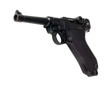 KWC P08 CO2 Airsoft Pistol (4 inch, 6mm Blowback Model)