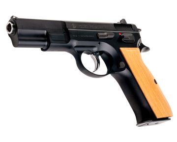 KSC CZ75 1st Wood Grip Special GBB Airsoft Pistol (Japan ABS System 7 Version)