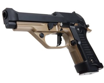 KSC M93RCC M93RCC Combat Courier Dual Earth Heavy Weight Green Gas Airsoft Pistol (Japan Version)
