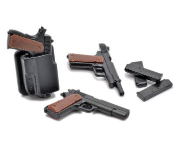 Little Armory TOMYTEC LA015 M1911A1 & Commander Type Mini Gun (1/12 Scale)