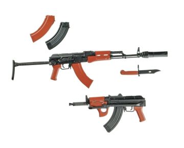 Little Armory TOMYTEC LA079 AKMS & AKMSU Type Mini Gun (1/12 Scale)