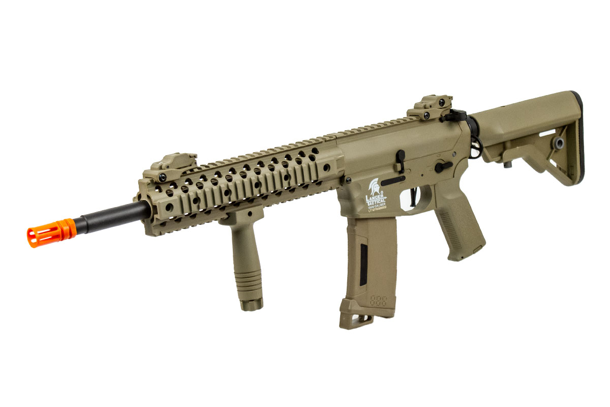 Lancer Tactical Gen3 LT-12T-G3 AEG Airsoft Rifle (Tan)