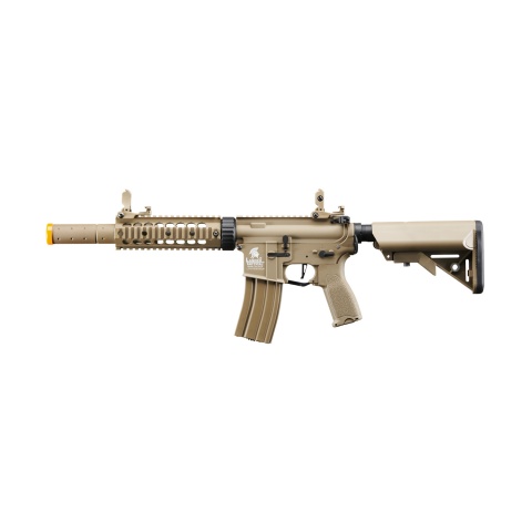 Lancer Tactical LT-15 Hybrid Gen 2 M4 SD 7″ Airsoft AEG with Mock Suppressor (Tan)
