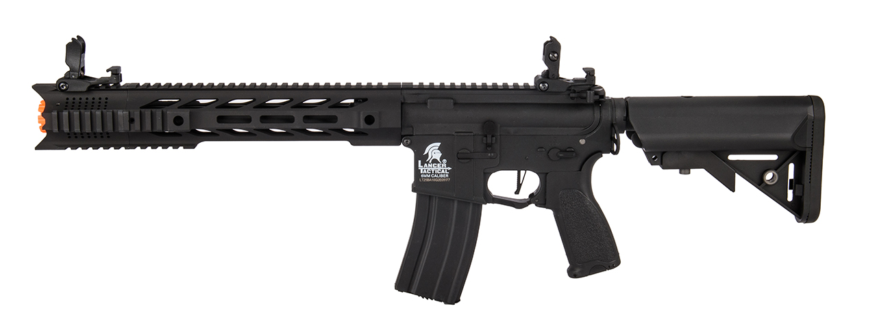 Lancer Tactical LT-25BA10-G2-E 10″ Hybrid ETU & METAL RAILS Gen 2 M4 Airsoft AEG (Black)