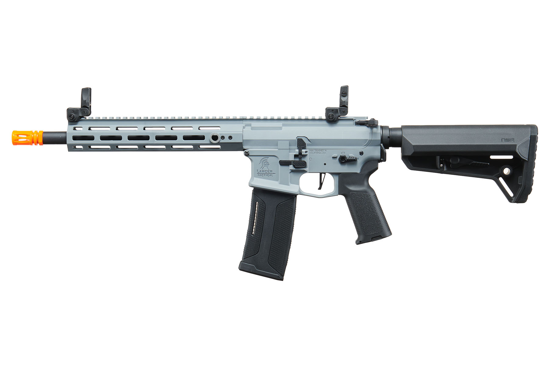 Lancer Tactical Gen2 LT-32 Hellion NSR AEG Airsoft Rifle (Gray)