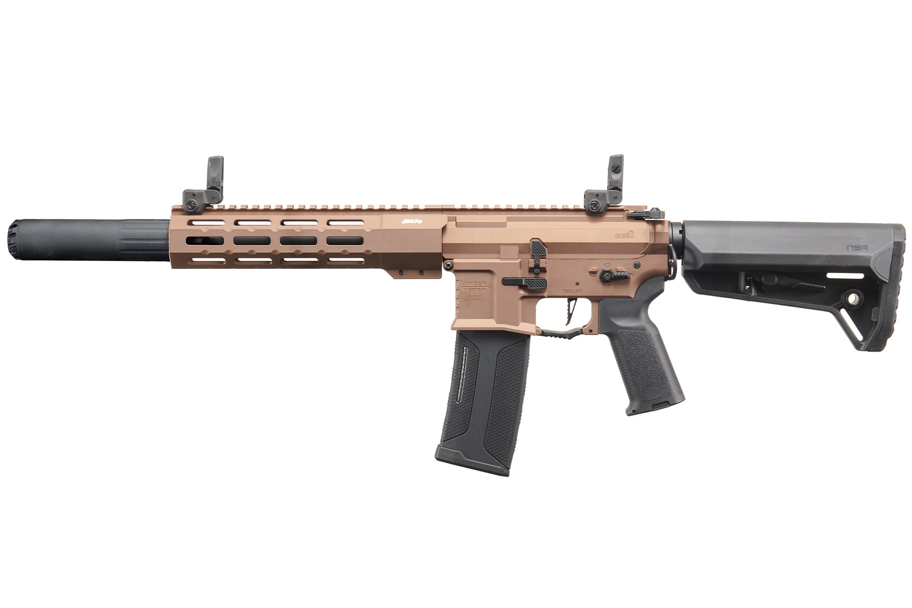 MAYO GANG MGC4 MK3 FULL METAL M4 AEG W/ ETU AIRSOFT RIFLE (BRONZE)