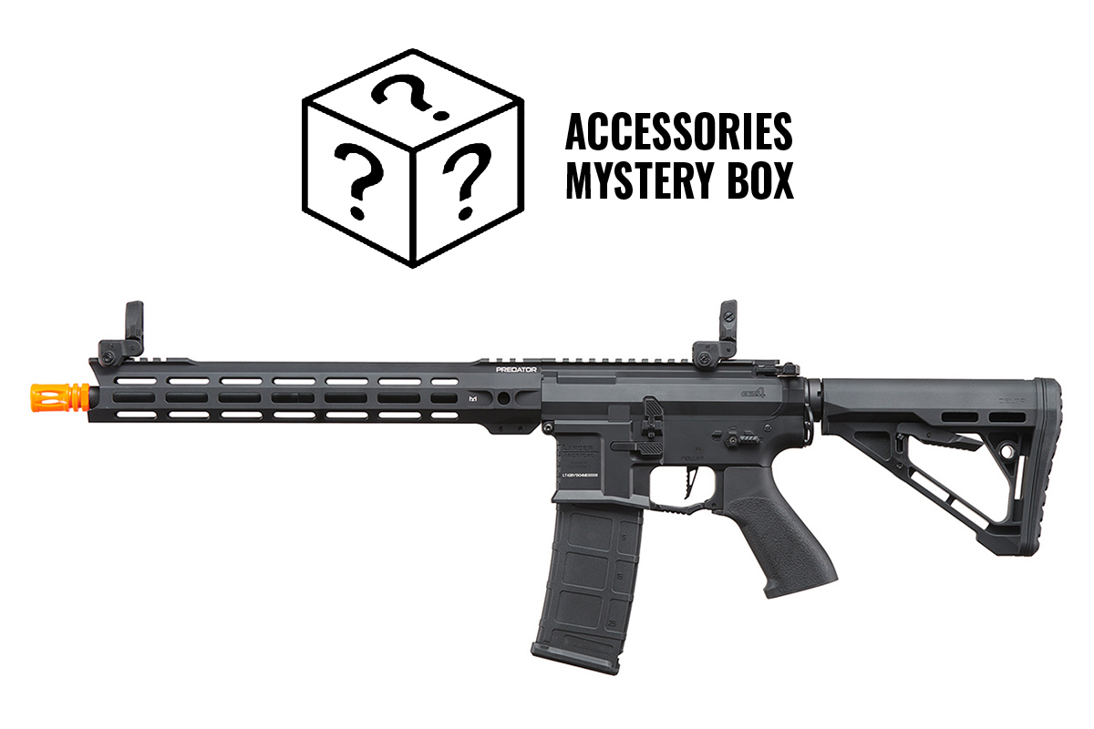 Mayo Gang Accessories Mystery Box Combo w/ Lancer Tactical Gen 4 Predator 13″ Carbine