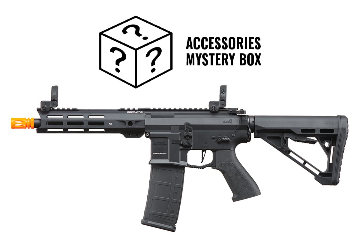 Mayo Gang Accessories Mystery Box Combo w/ Lancer Tactical Gen 4 Predator 8″ CQB