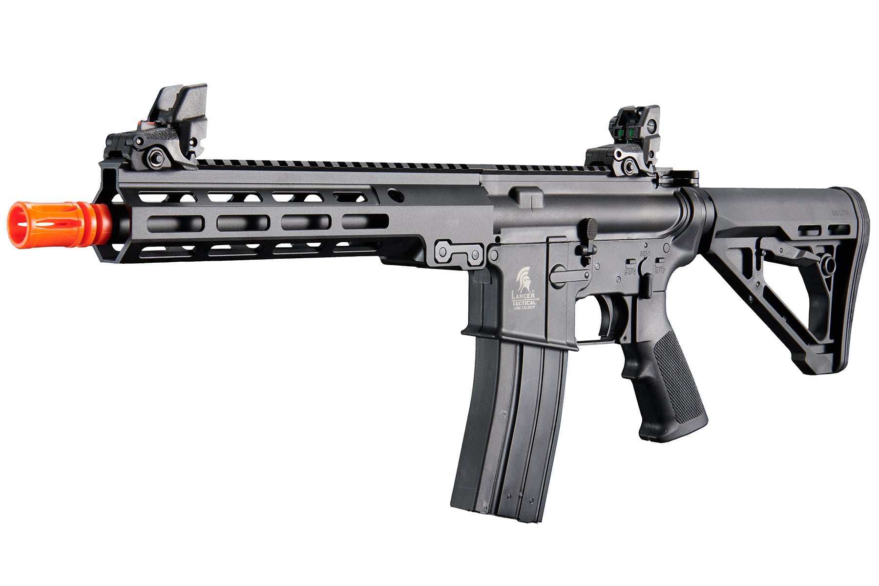 Lancer Tactical Block III 9.5″ Gas Blowback Polymer Airsoft Rifle by Golden Eagle