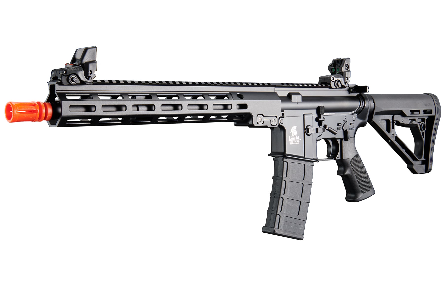 Lancer Tactical Block III 13″ Gas Blowback Full Metal Airsoft Rifle by Golden Eagle