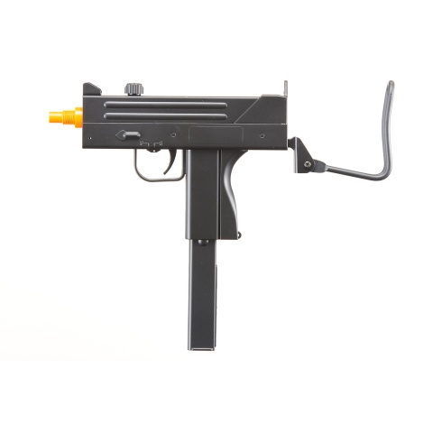 Double Eagle Airsoft M42F Spring Uzi Pistol w/ Foldable Stock – BLACK