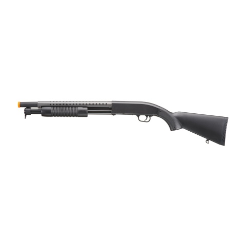 Double Eagle M58A Full Metal Pump Action Airsoft Spring Shotgun w/ Full Stock – (Black)