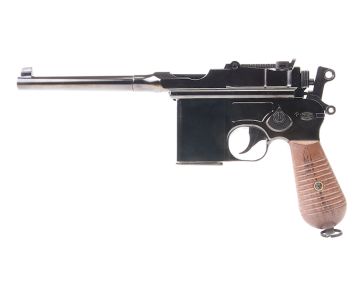 Marushin Mauser M712 Gas Airsoft Pistol (6mm) Metal Finish ABS