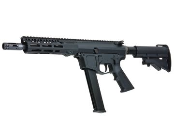 Marksman IX GBB Airsoft M4 9mm Rifle – Black (VFC GBB System)