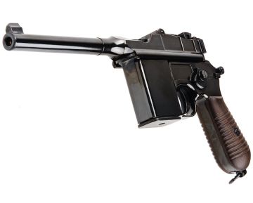 Marushin M712 W Deep Black Normal Barrel Green Gas Airsoft Pistol