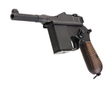 Marushin M712 Black HW Short Barrel Green Gas Airsoft Pistol