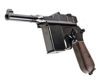 Marushin M712 W Deep Black Short Barrel Green Gas Airsoft Pistol