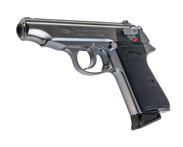 Marushin Walther PP Silver Model Gun (Licensed by Carl Walther)
