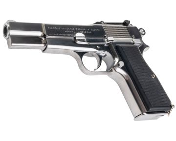 Marushin Browning Hi-Power Military Model Gun – Silver
