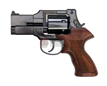 Marushin Mateba Revolver 6mm X-Cartridge Series 3 inch Wood Deep Black