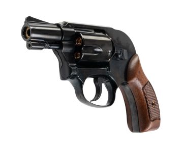 Marushin S&W M49 Gas Revolver (W Deep Black Wood Grip)