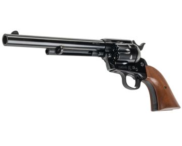 Marushin SAA 1st Gen.Late Cavalry Gas Revolver (W Deep Black, Wood Grip)