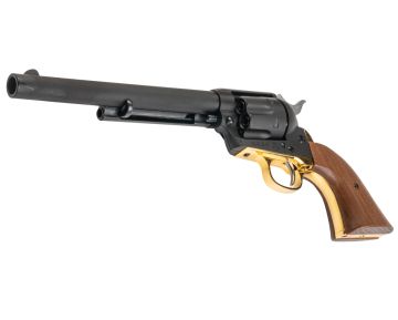 Marushin SAA 1st Gen.Late Cavalry Gas Revolver (Brass Style Heavyweight, Wood Grip)