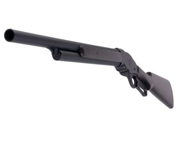 Marushin M1887 Lever Action Gas Shotgun (Guard’s Gun Matt Black Coating HW Wood Stock)