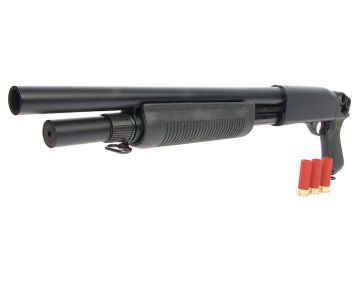 Maruzen M870 Grip Version Plus One Live Cartridge Gas Shotgun