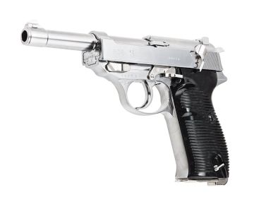 Maruzen P38 AC40.s GBB Airsoft Pistol (Stainless Finish)