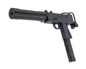 Maruzen Ingram M11 GBB Airsoft Sub Machine Gun with Suppressor & Gun Case Set