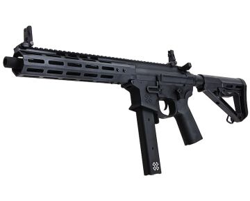 EMG Noveske 9 (9mm PCC) Airsoft M4 9mm AEG Rifle – Black (by APS)