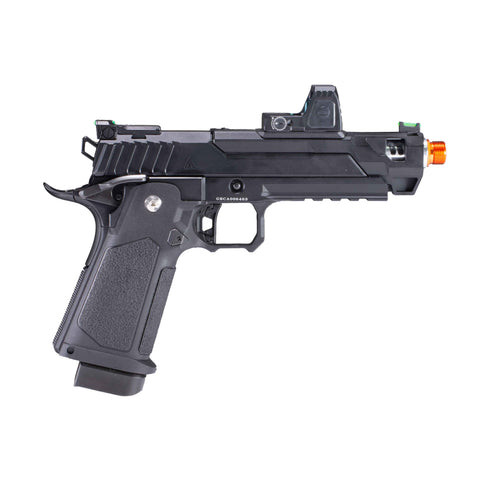 Arcturus Osprey 5″ Split Slide Hi-Capa GBB PR | ARS-1 Red Dot Combo