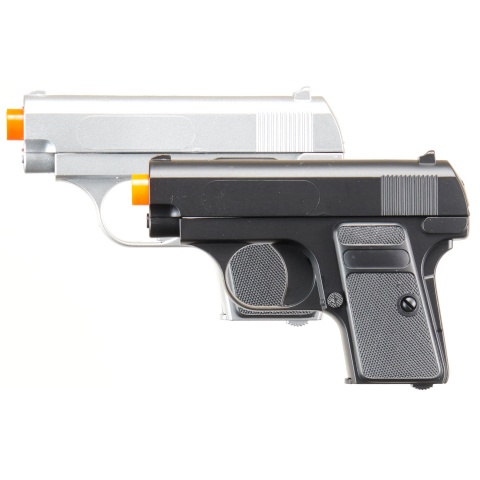 M222 Spring Airsoft Pistols – BLACK & SILVER