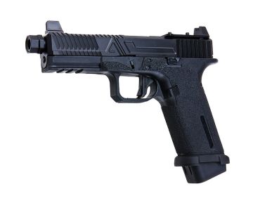 RWA Agency Arms EXA GBB Airsoft Pistol (CNC Aluminum Black Barrel w/ RMR Mount Plate)