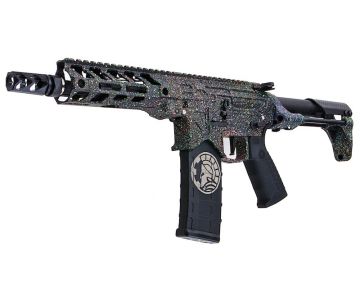 RWA Battle Arms Development SBR Airsoft AEG Rifle (US Airsoft Edition) – Cerakote 80s Bayside