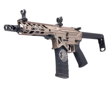 RWA Battle Arms Development OIP Style SBR Airsoft M4 AEG Rifle – Cerakote Fools Gold