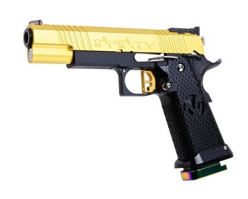 RWC Hi Capa 5.1 GBB Airsoft (Infinity Style) – Gold